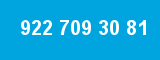 922 709 30 81